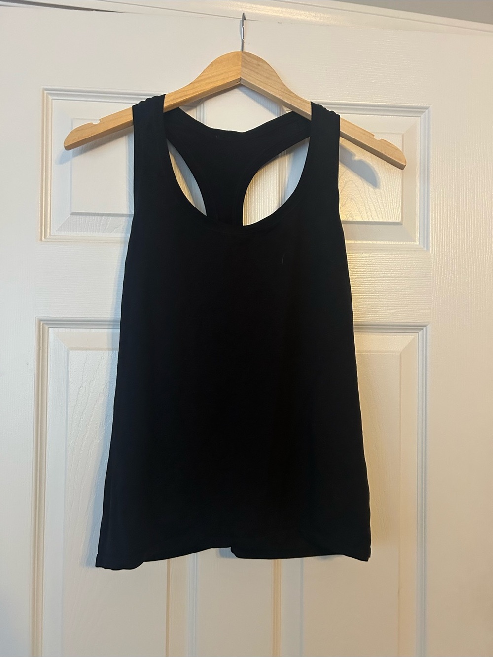 Fabletics Black Racerback Workout Tank